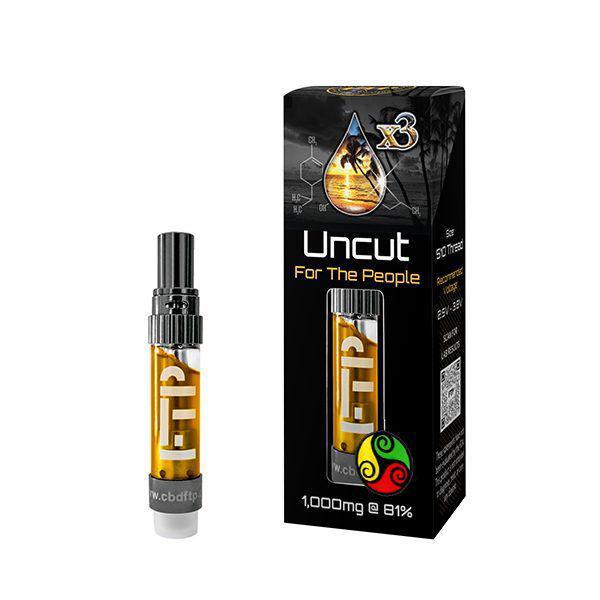 CBD For The People X3 1ml/1000mg 83% - Image 3