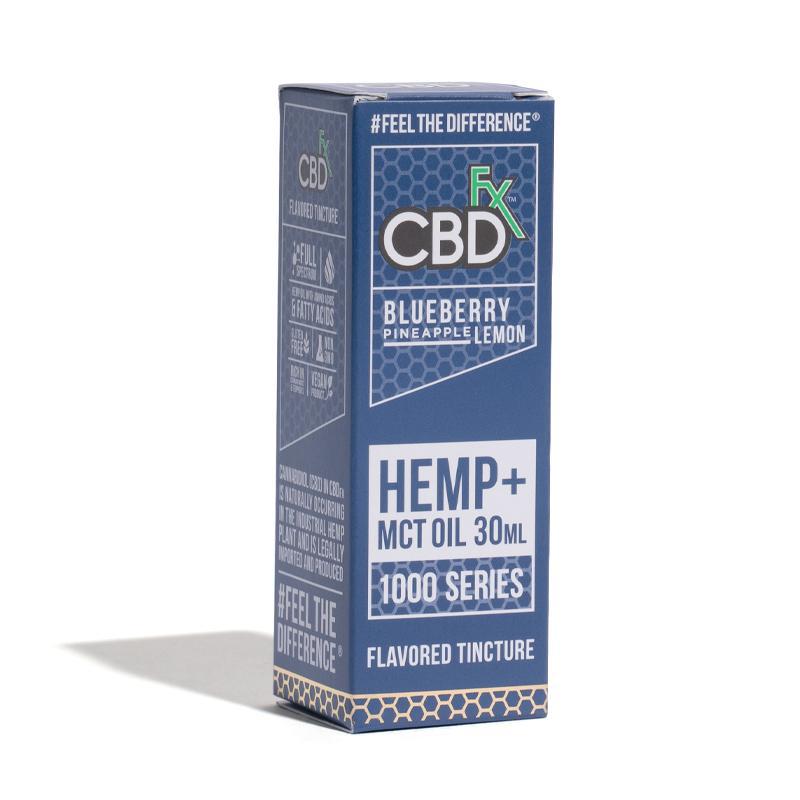 CBDfx Hemp + MCT Oil - Blueberry Pineapple Lemon - Image 8