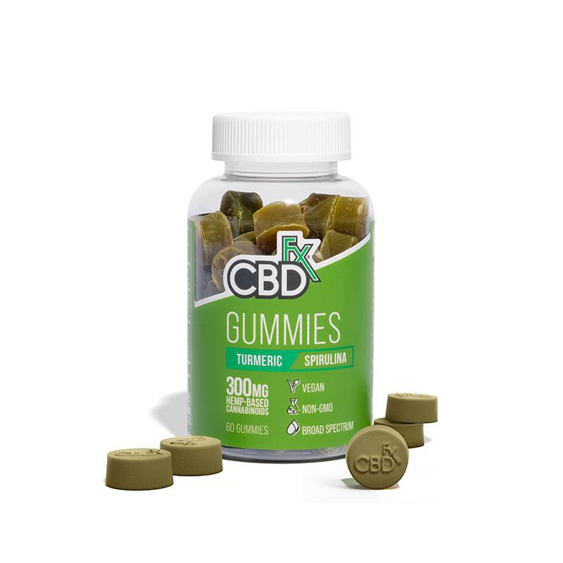 CBDfx Gummies - Turmeric & Spirulina - Image 2