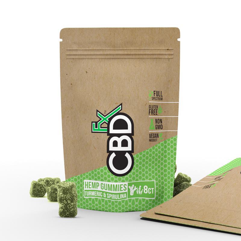 CBDfx Gummies - Turmeric & Spirulina - Image 6