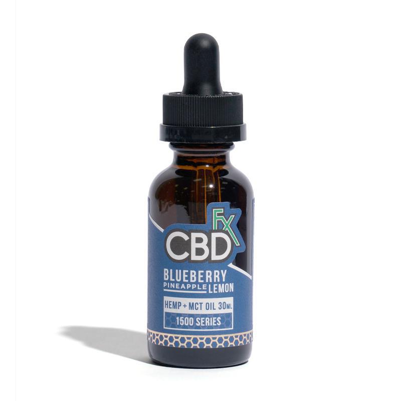 CBDfx Hemp + MCT Oil - Blueberry Pineapple Lemon - Image 4