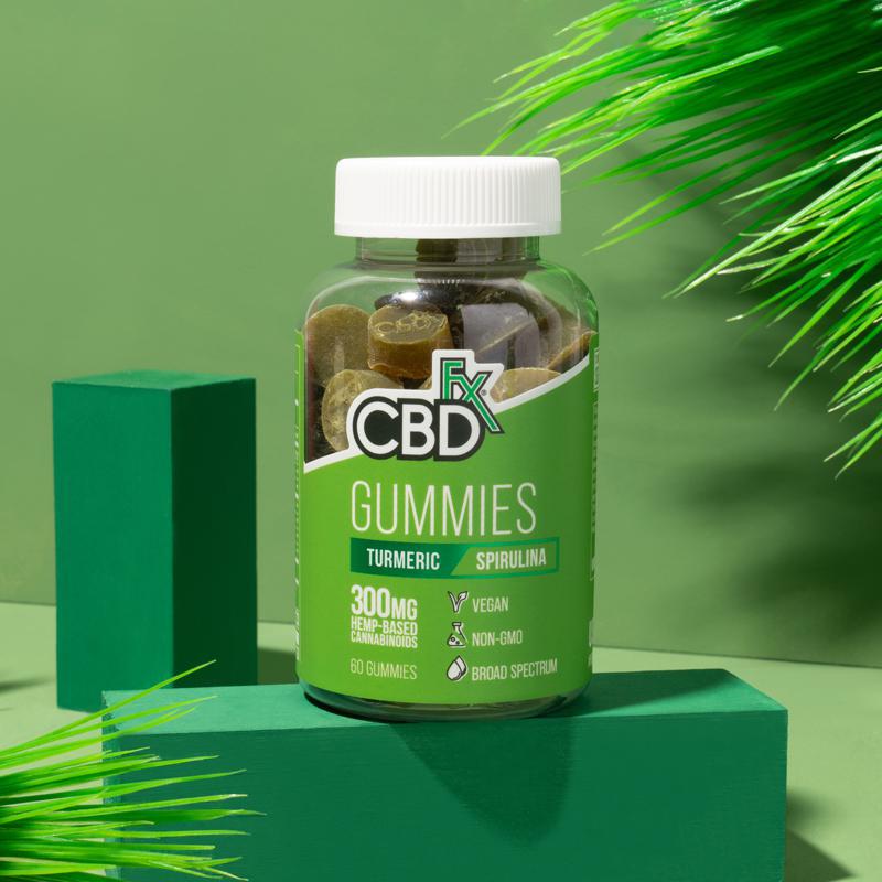 CBDfx Gummies - Turmeric & Spirulina - Image 8