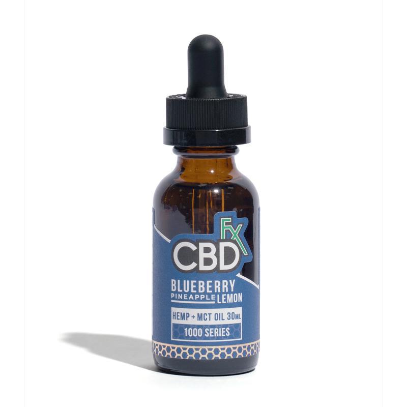 CBDfx Hemp + MCT Oil - Blueberry Pineapple Lemon - Image 2