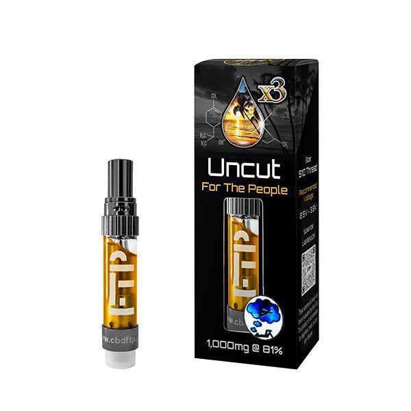 CBD For The People X3 1ml/1000mg 83% - Image 2
