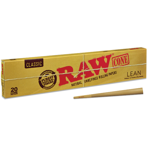 RAW Classic Lean Cones (20-Pack)