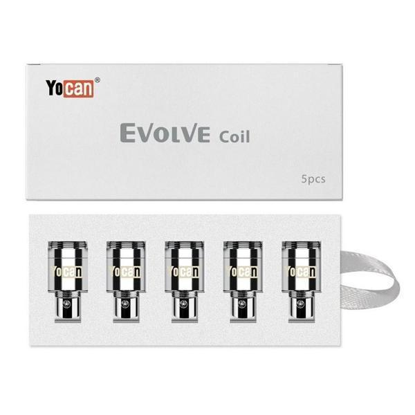 Yocan Evolve / Pandon - Quartz Dual Coil (5-Pack)