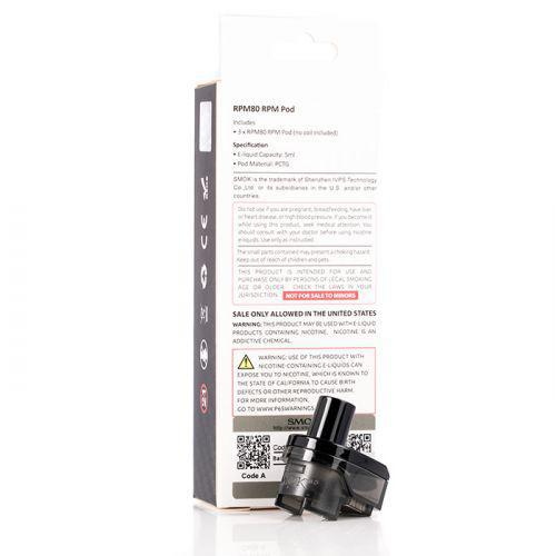SMOK RPM80 RPM Replacement Pods (3-Pack) - Image 2