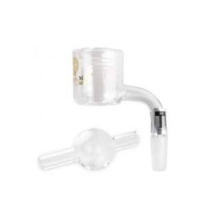 Tsunami - 10mm Male Quartz Thermal Banger w/ Carb Cap