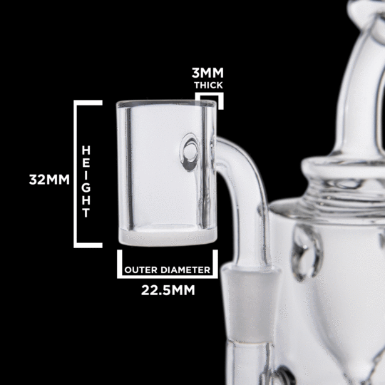 MJ Arsenal - Premium Full Weld Quartz Opaque Banger - Image 7