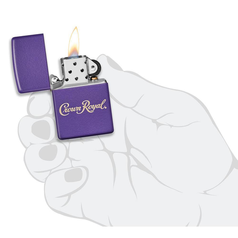 Zippo Lighter - Crown Royal (49460) - Image 5