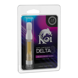 Koi Delta 8 Vape Cartridge - Blackberry Kush (Indica)