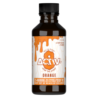 Activ-8 Delta 8 Syrup - Orange