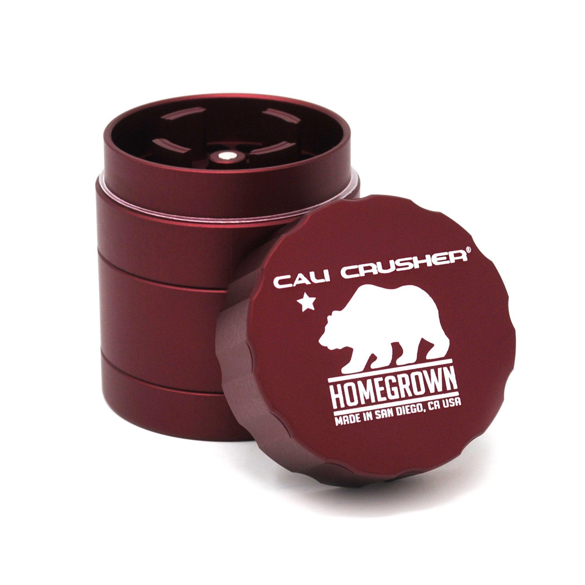 Cali Crusher Homegrown Pocket Grinder (Red) KLOWDZ Vapor &