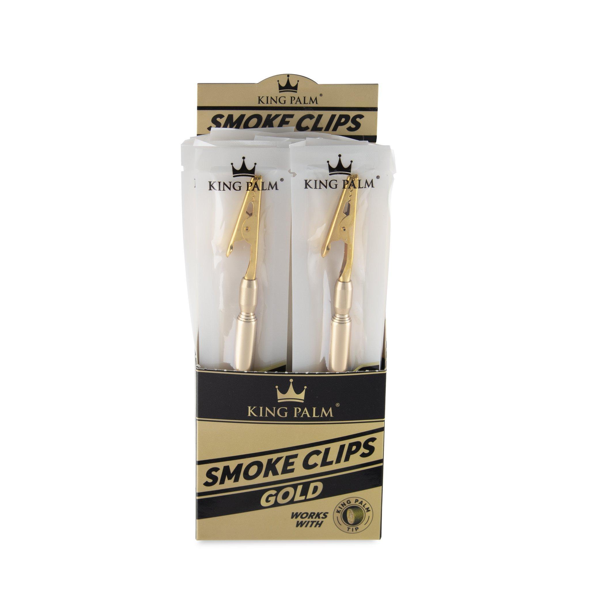 King Palm - Smoke Clips (Gold)