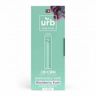 Urb Finest Delta 8 Disposable - Blackberry Kush (Indica)