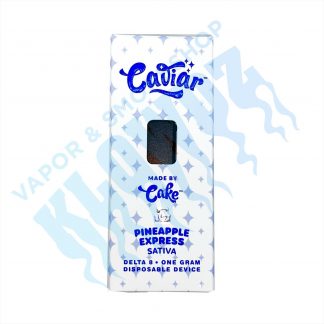 Caviar by Cake Delta 8 Disposable Vape - Pineapple Express (Sativa)