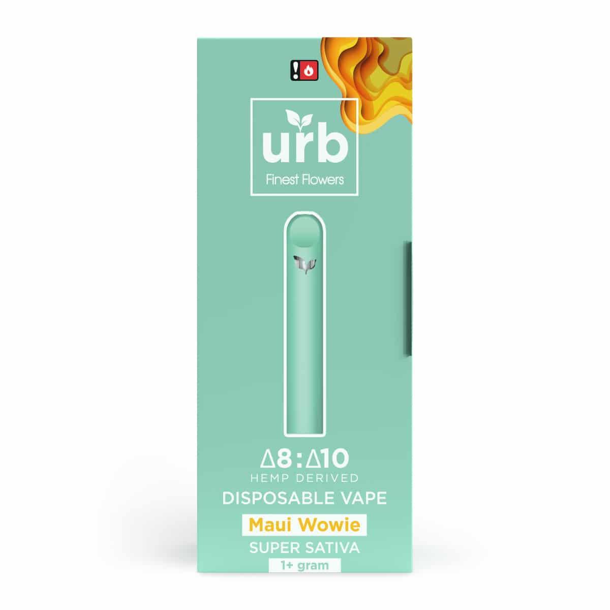 Urb Finest Delta 8 Disposable - Maui Wowie (Sativa)