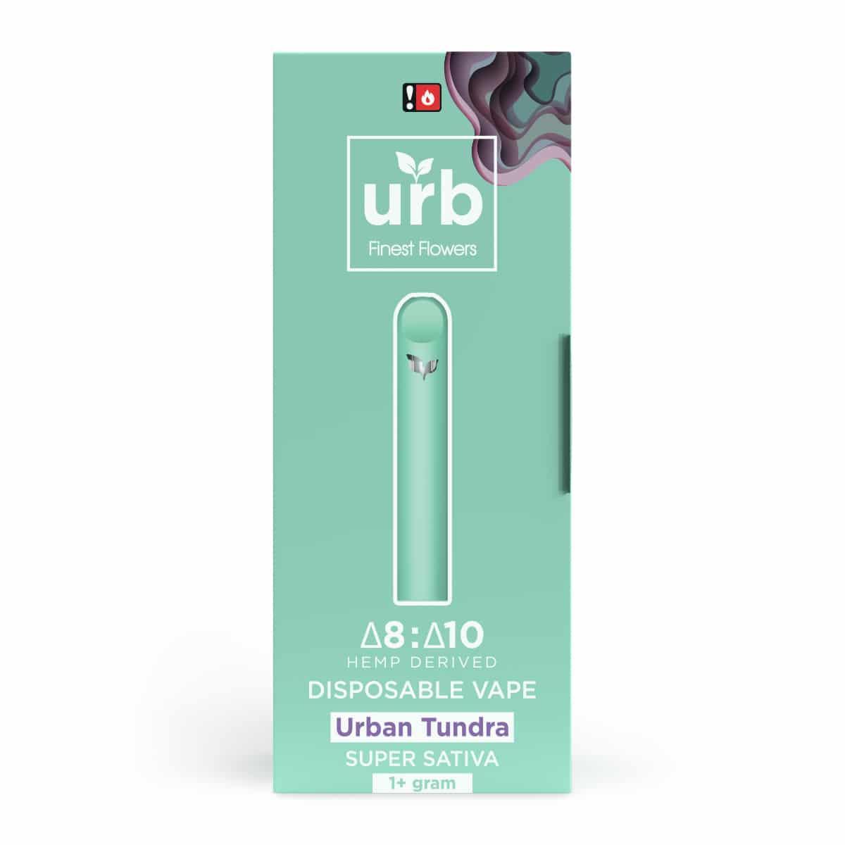 Urb Finest Delta 8 Disposable - Urban Tundra (Sativa) (****)