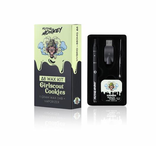 Flying Monkey Delta 8 Wax Kit  Girlscout Cookies  KLOWDZ Vapor & Smokeshop