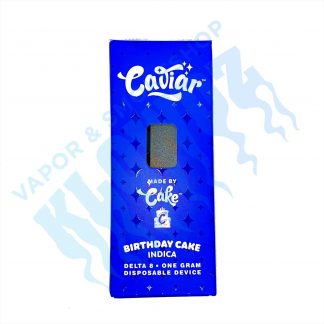 Caviar by Cake Delta 8 Disposable Vape - Birthday Cake (Indica)