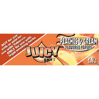 Juicy Jay's 1 ¼ Rolling Papers - Peaches & Cream