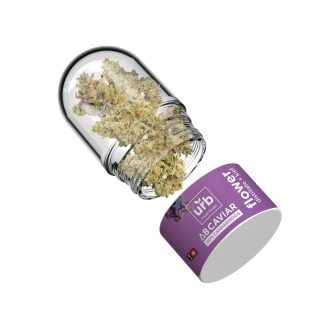 URB Delta 8 THC Caviar Flower - Blackberry Kush 7g