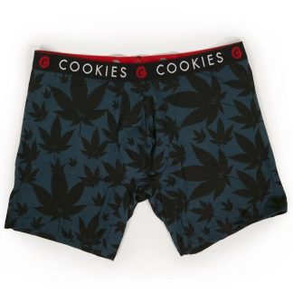Cookies - Men's Leaf Boxer (Navy)