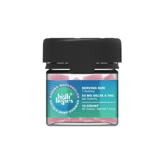 High Hopes Delta 8 Gummies - Raging Watermelon 500mg