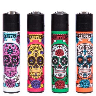 Clipper Lighter - Skulls 1