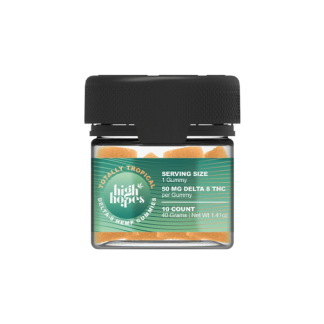 High Hopes Delta 8 Gummies - Totally Tropical 500mg