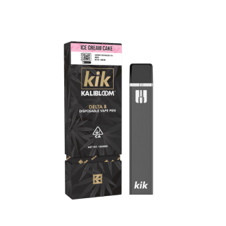 Kalibloom KIK Delta 8 Vape Pen - Ice Cream Cake (Indica) (-)