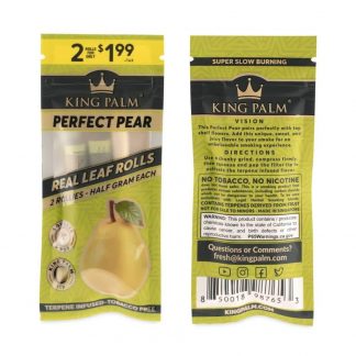 King Palm Flavors - Perfect Pear (2 Rollies)