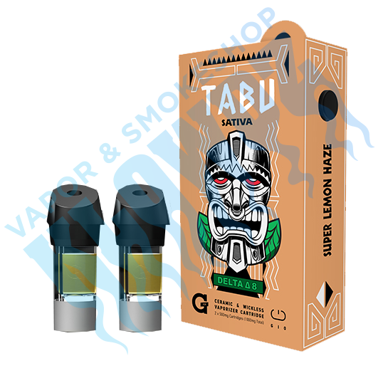 TABU x G Pen Gio Cartridge - Super Lemon Haze ( Sativa 2-Pack)