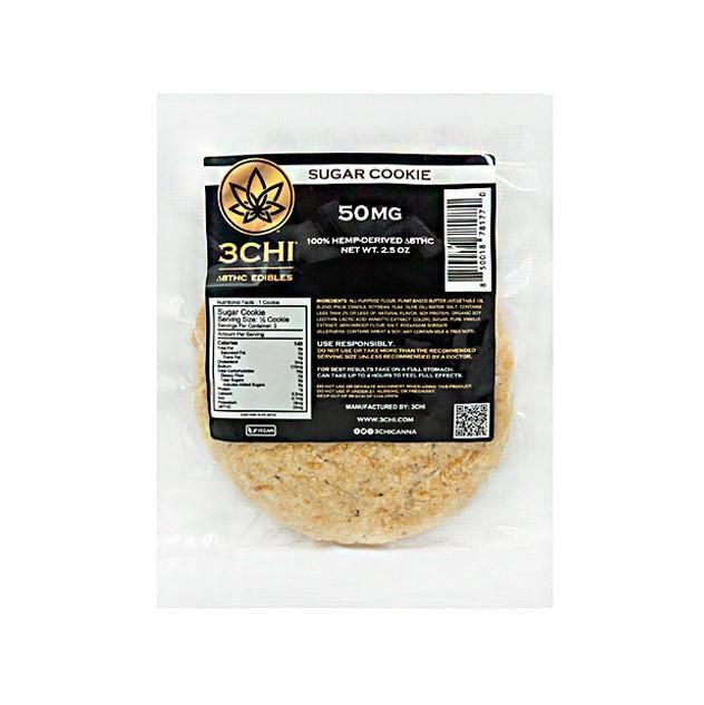 3Chi Delta 8 Cookies - Sugar Cookie