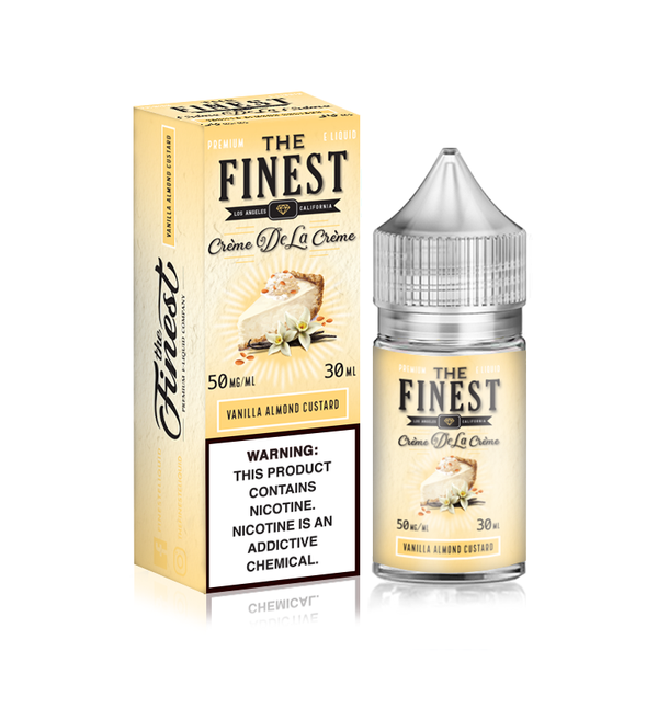 The Finest Creme De La Creme Salt - Vanilla Almond Custard