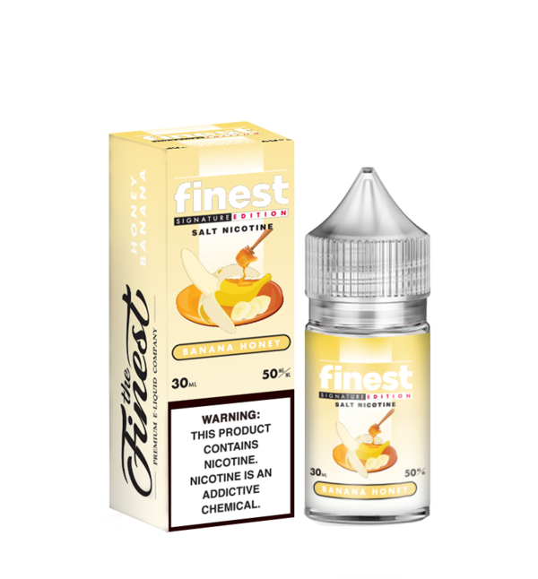 The Finest Signature Salt - Banana Honey (Gold Reserve)
