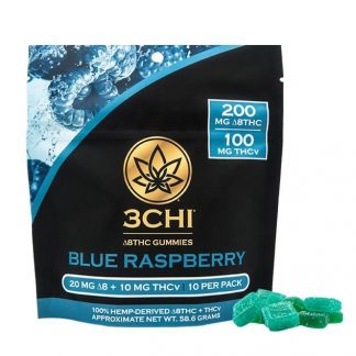 3Chi THC-V Gummies - Blue Raspberry 10-pack (200mg)