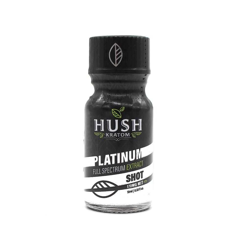 Hush Kratom Extract - Platinum Liquid Shot 10ml