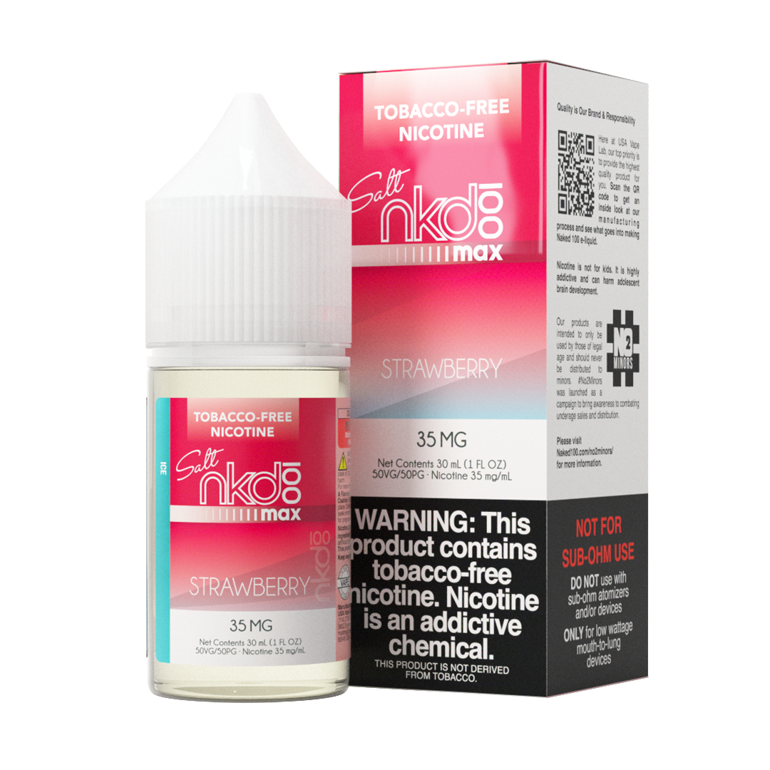 Naked 100 Max Salt - Strawberry Ice (TFN) (-)