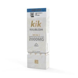 Kalibloom KIK Delta 8 2000mg Vape Pen - Berry Kush (Indica)