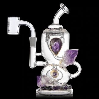 MJ Arsenal X Alchemy Charm - Titan Mini Rig (Amethyst) Limited Edition
