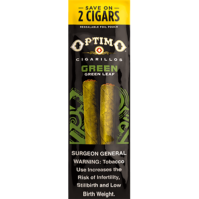 Optimo Cigarillos - Green (2 for 99c)