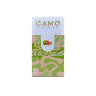 Afghan Hemp Camo Natural Leaf Wrap - Guava