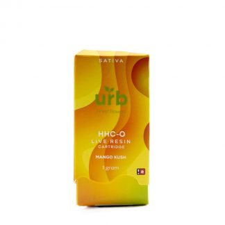 URB HHC-O Live Resin Cartridge - Mango Kush (Sativa)