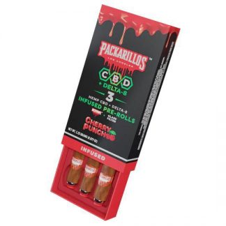 Packarillos Delta-8 Infused Pre-Rolls - Cherry Punch (3-Pack) (*)