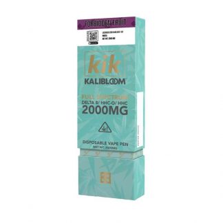 Kalibloom KIK Full Spectrum 2000mg Vape Pen - Forbidden Fruit (Indica)