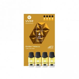 VUSE Alto Pods - Golden Tobacco 5.0% (4-Pack)