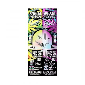 Sugar Extrax Bestest Buds Disposable - Rainbow Runtz X Unicorn Piss (Hybrid) (.)