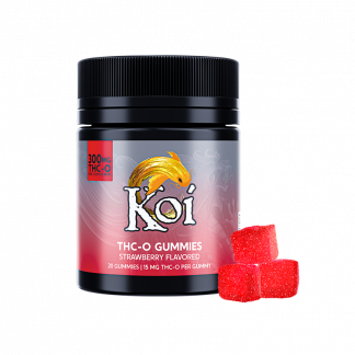 Koi THC-O Gummies - Strawberry (300mg) (.)
