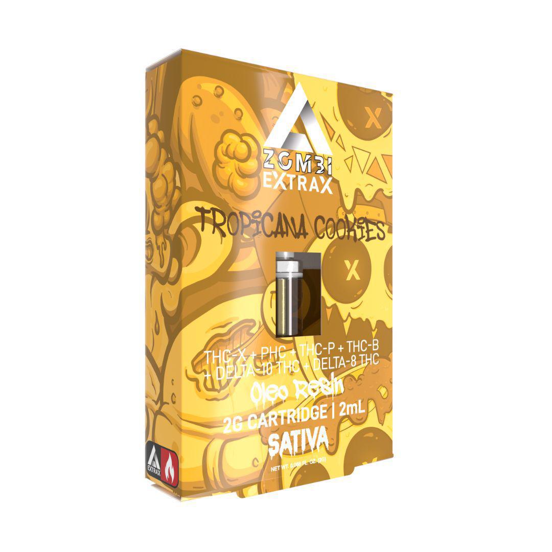 Zombi Extrax 2g Cartridge - Tropicana Cookies (Sativa) (.)